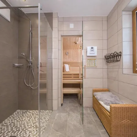 Family In Neukirchen With Sauna *