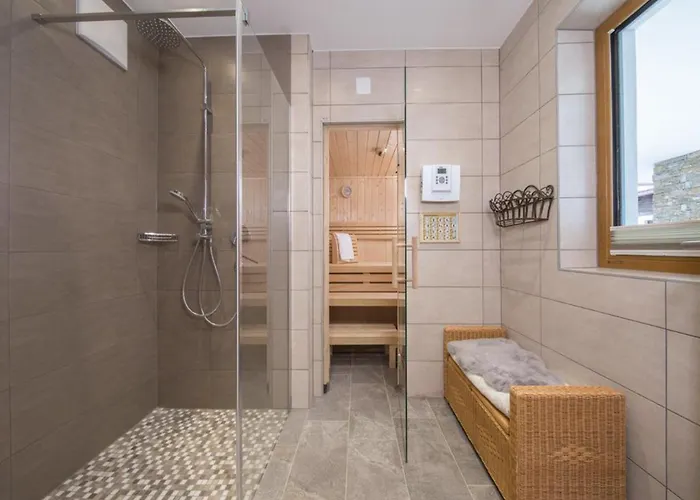 Family In Neukirchen With Sauna *